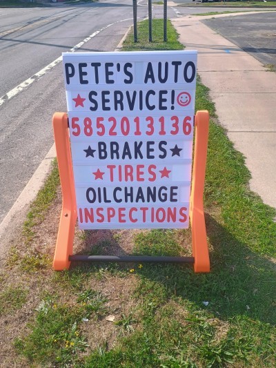 Pete's auto service