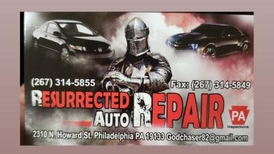 Resurrected Auto Repair/ PA State Inspection & Emissions Station, Philadelphia, Pennsylvania