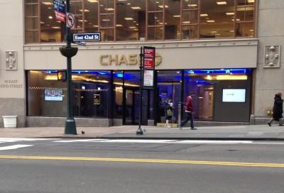 Chase Bank, New York, New York