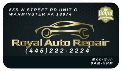 Royal Auto Repair, Warminster Heights, Pennsylvania
