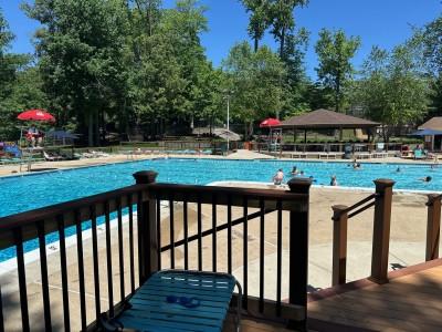 Poplar Heights Recreation Association, a swim and tennis club, West Falls Church, Virginia