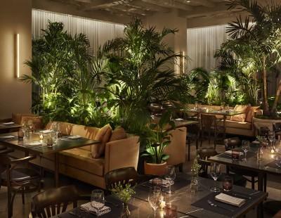The Terrace and Outdoor Gardens at the Times Square EDITION, New York, New York