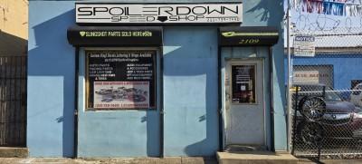 Spoiler Down Speed Shop, Philadelphia, Pennsylvania