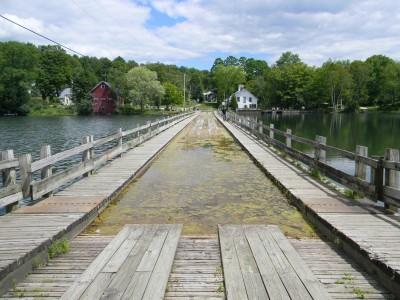 Brookfield Floating Bridge, Brookfield, Vermont