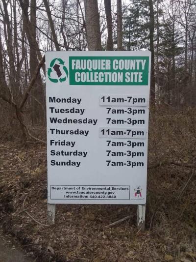 Fauquier County Collection Site, Sumerduck, Virginia