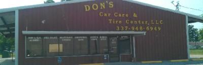 Don's Car Care & Tire Center, Opelousas, Louisiana