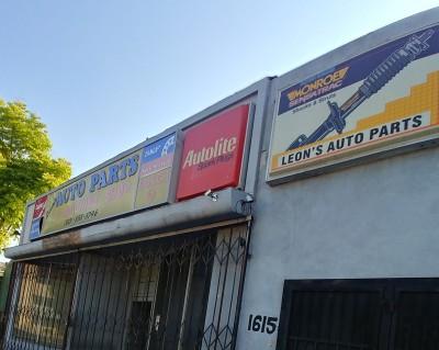 Leon's Auto Parts Automotive Machine Shop, East Los Angeles, California