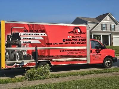 Marlon Mobil Tire Service 24/7, Louisville, Kentucky
