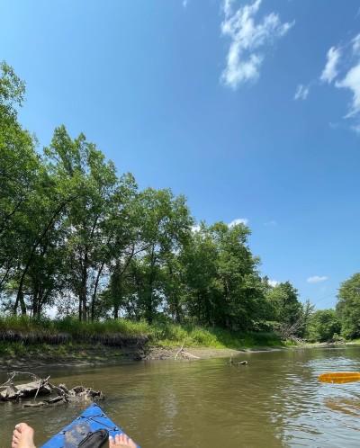 Crow River, Fergus Falls, Minnesota