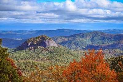View Looking Glass Rock Overlook