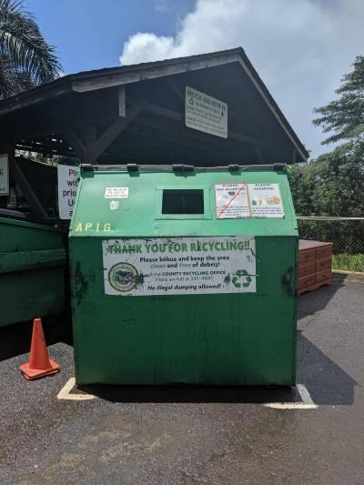 Hanalei Transfer Station, Princeville, Hawaii