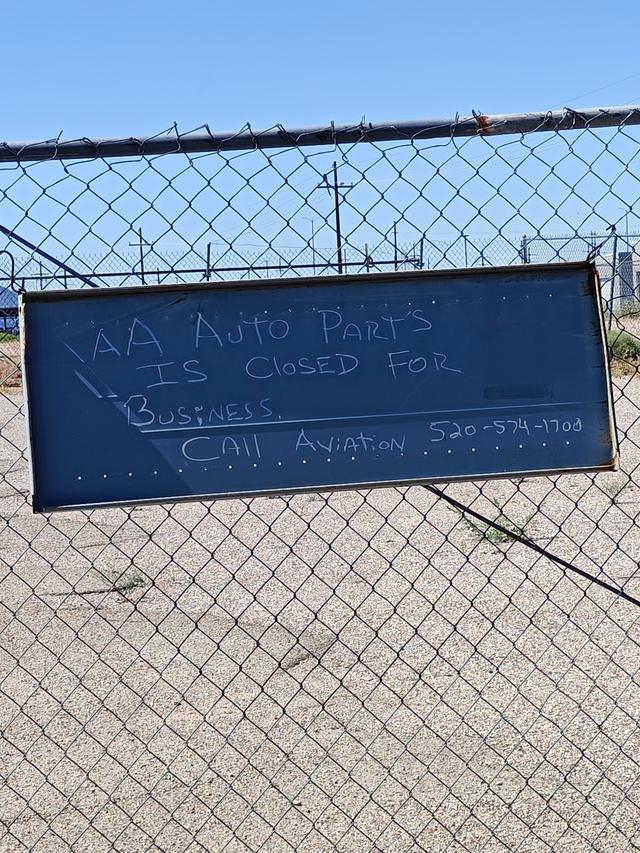 A A Auto Parts, Corona de Tucson, Arizona