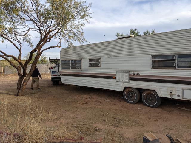 UGLY MOTORHOME RECYCLING