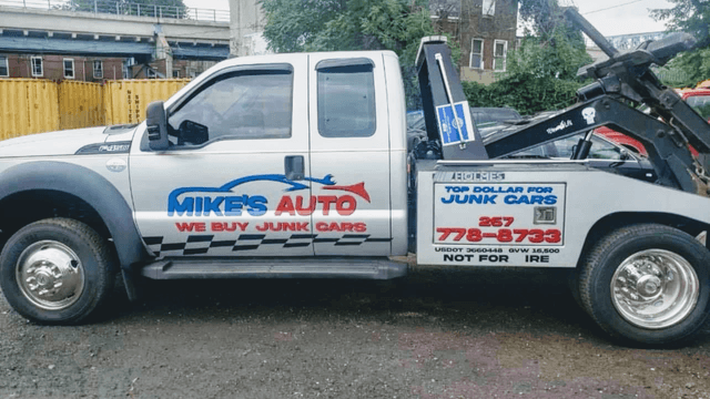 Mike's Auto Towing and sales- Cash For Junk, Philadelphia, Pennsylvania