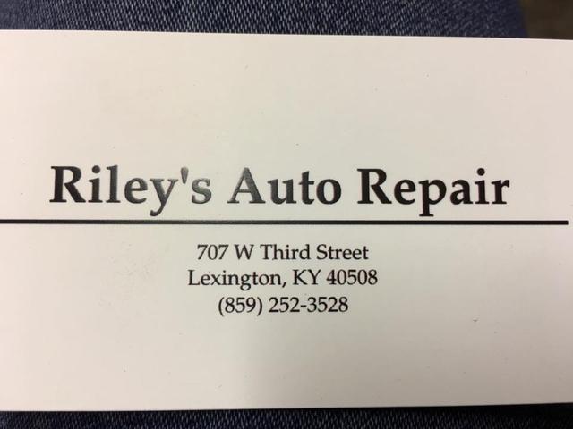 Riley's Auto Repair, Lexington, Kentucky