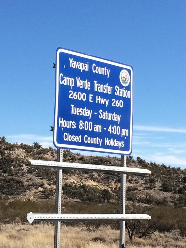 Camp Verde Transfer Station, Camp Verde, Arizona