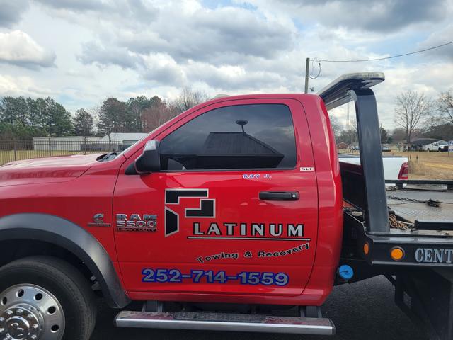 Platinum Towing & Recovery, Tarboro, North Carolina