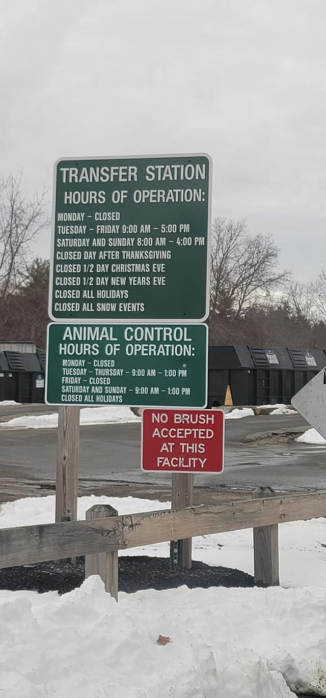 Glocester Transfer Station, Chepachet, Rhode Island