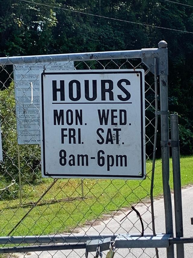 Recycle Facility, Sunset Beach, North Carolina