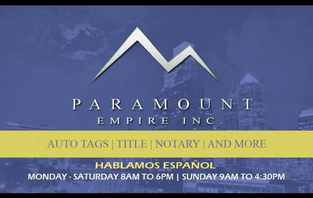 PARAMOUNT EMPIRE INC, Philadelphia, Pennsylvania