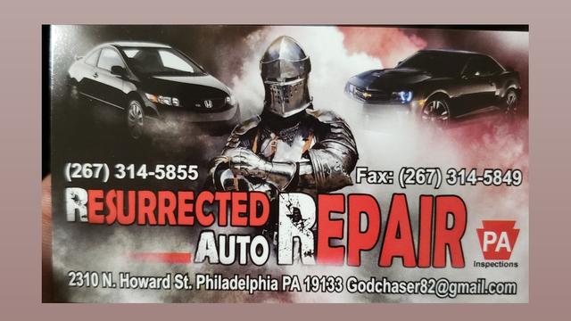 Resurrected Auto Repair/ PA State Inspection & Emissions Station, Philadelphia, Pennsylvania