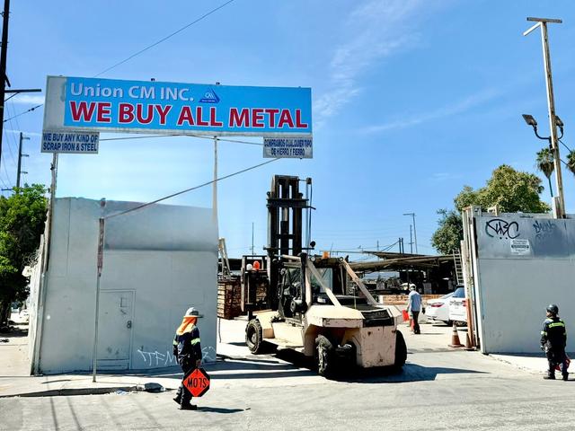Union CM Metal Recycling, East Los Angeles, California