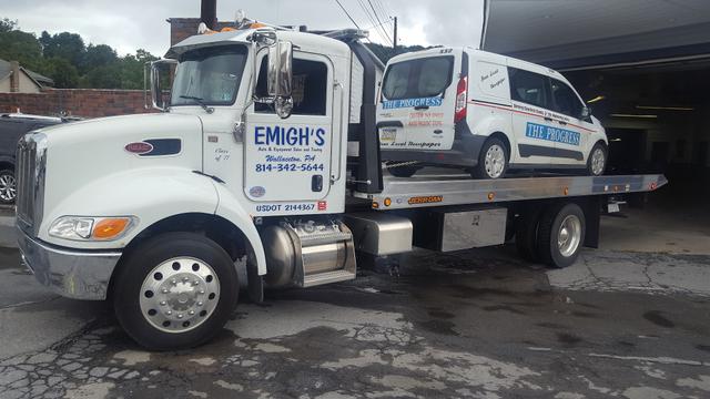 Emigh's Auto Sales & Repair & Towing, Wallaceton, Pennsylvania