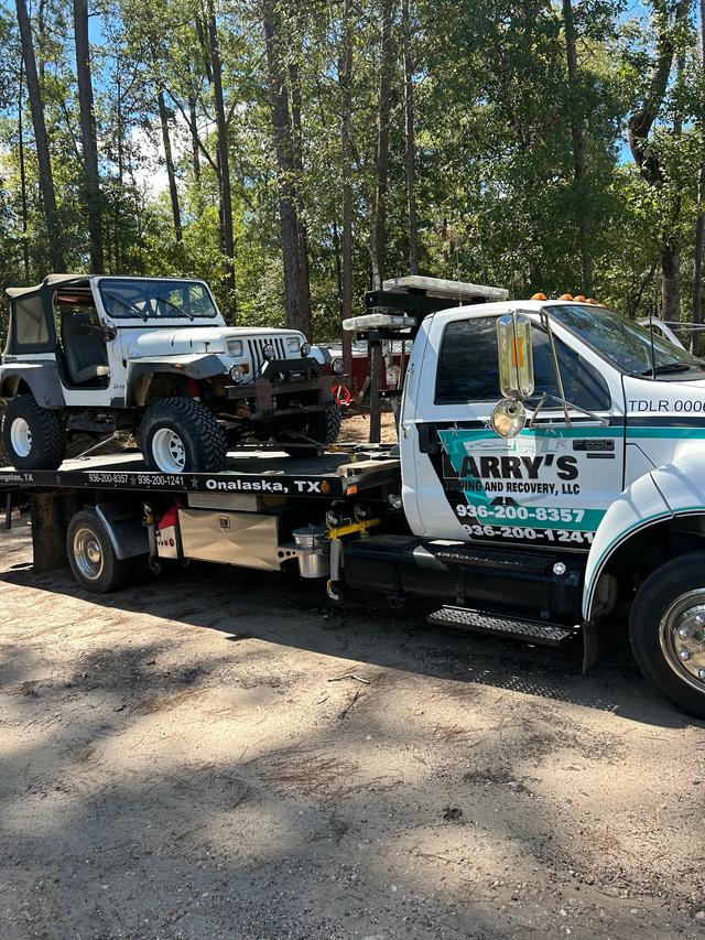 Larry's Towing and Recovery, LLC., Onalaska, Texas