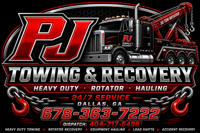 P J Towing & Recovery LLC - Heavy Duty Towing