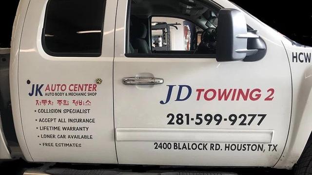 JK Auto Center and JD Towing, Houston, Texas