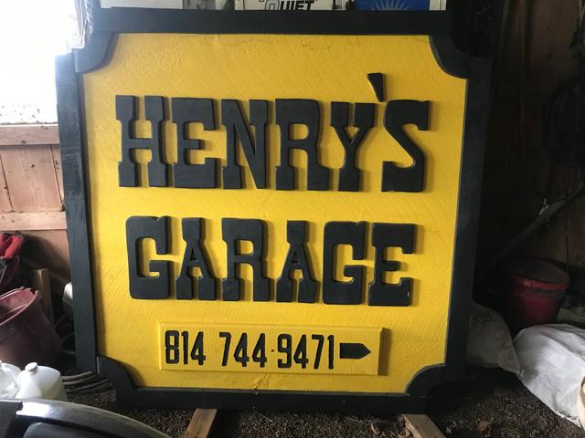 Henry's Garage, Leeper, Pennsylvania