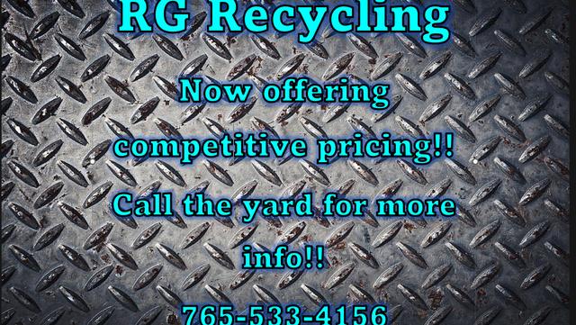 RG Recycling, Middletown Park, Indiana