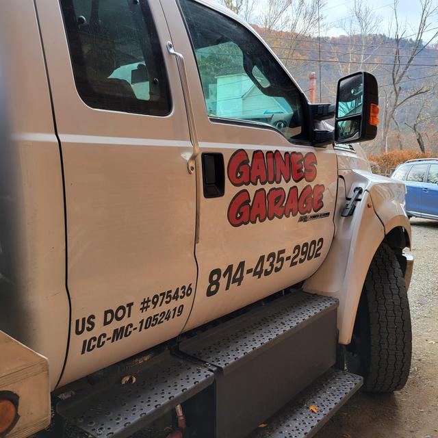 Gaines Garage Inc., Gaines, Pennsylvania