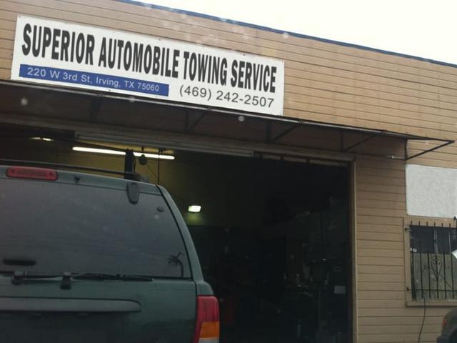 Superior Automobile Towing Service, Irving, Texas