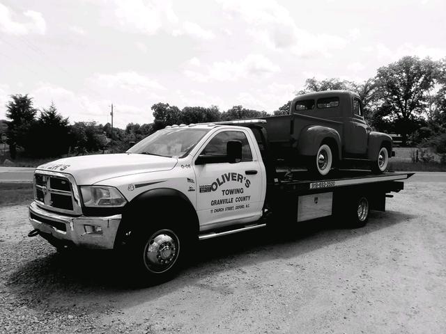 Oliver's towing, LLC, Oxford Park, North Carolina