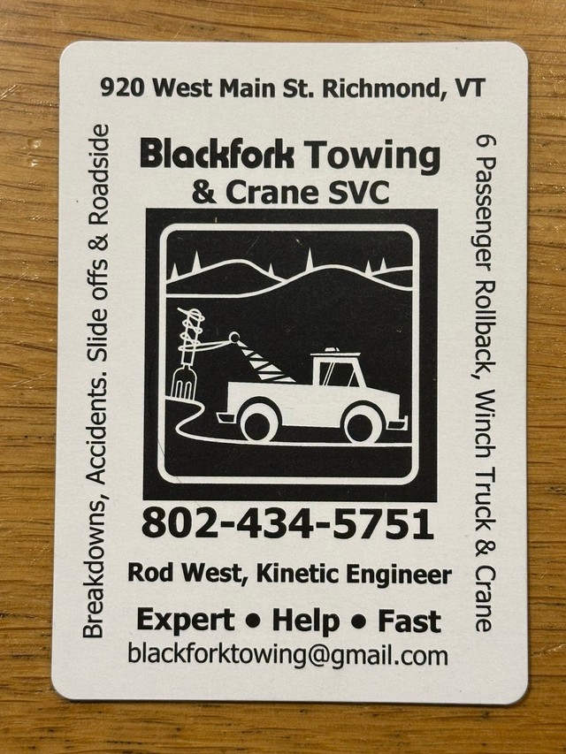 Blackfork Towing