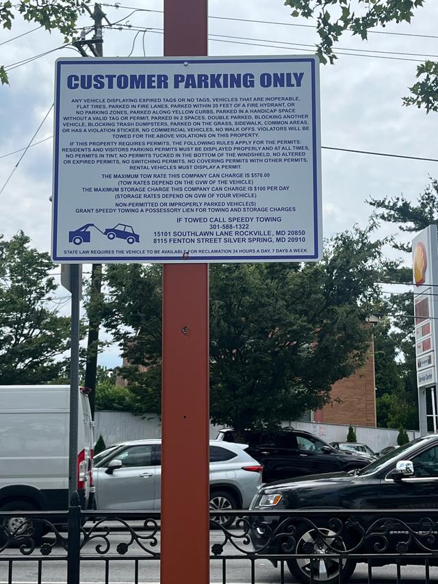 Speedy Towing, Rockville, Maryland