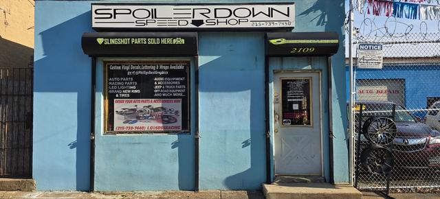 Spoiler Down Speed Shop, Philadelphia, Pennsylvania