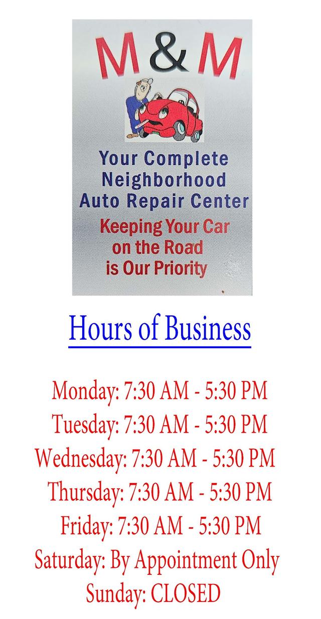 M & M Auto Clinic