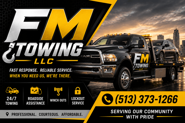 FM Towing LLC, Cincinnati, Ohio