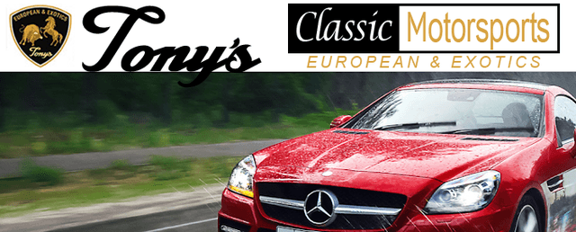 Tony's Classic Motorsports, European & Exotics