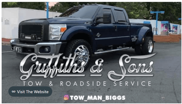 GRIFFITHS & SONS Towing