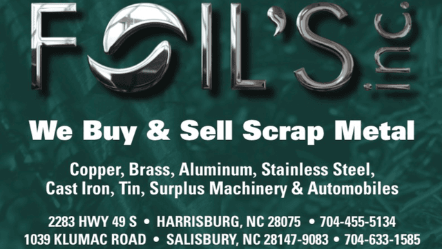 Foils Inc LLC, Salisbury, North Carolina