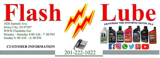 Flash Lube LLC, Jersey City, New Jersey