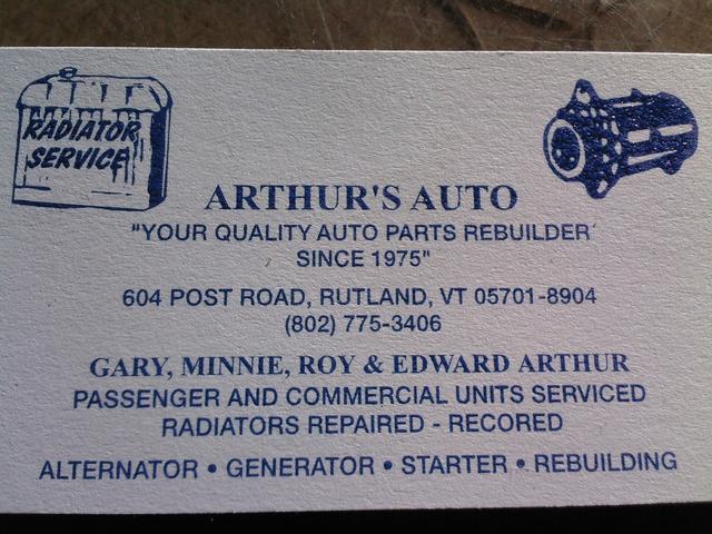 Arthur's Auto