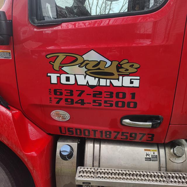 Pry's Towing & Automotive, Butler, Pennsylvania