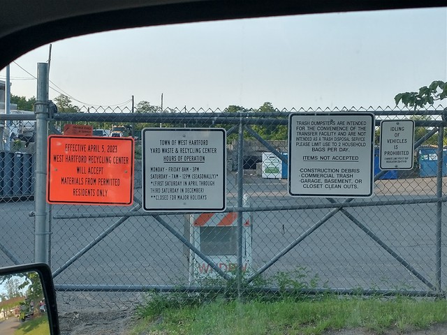 West Hartford Recycling Center