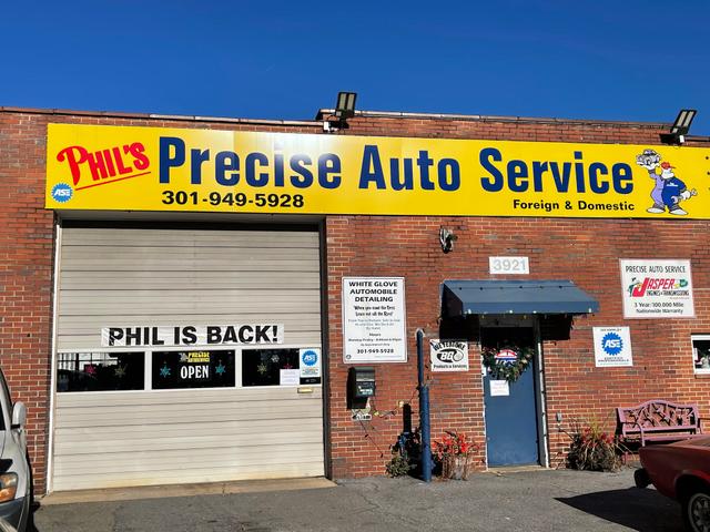 Precise Auto Service, Kensington, Maryland