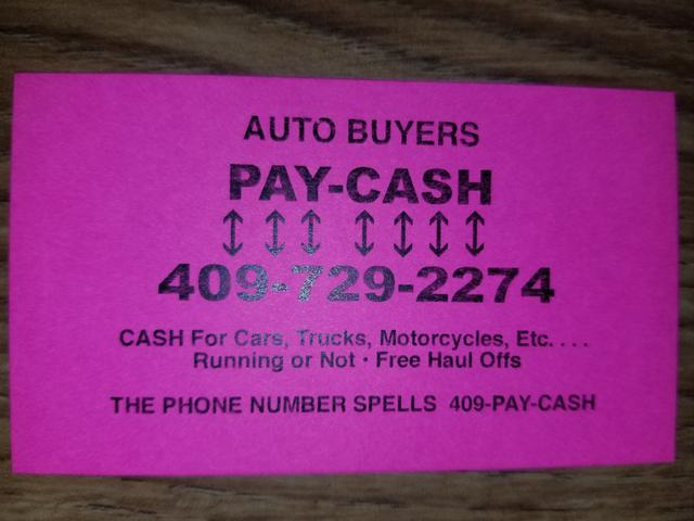 Auto Buyer Pay-Cash