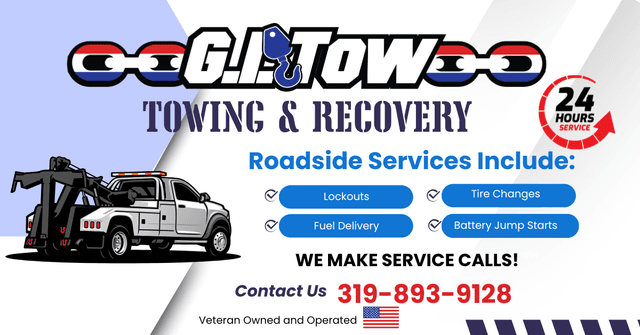 G. I. Tow, Center Point, Iowa